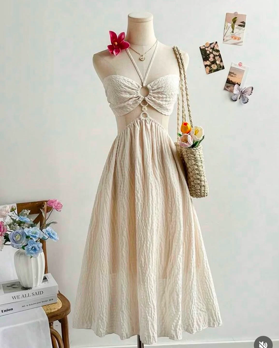 Vestido Midi Romantico
