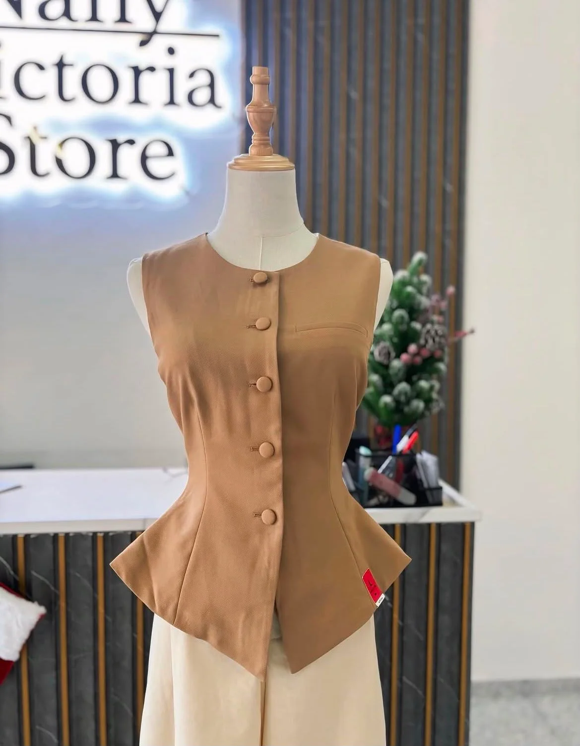 Blusa  Elegante tipo Chaleco 2