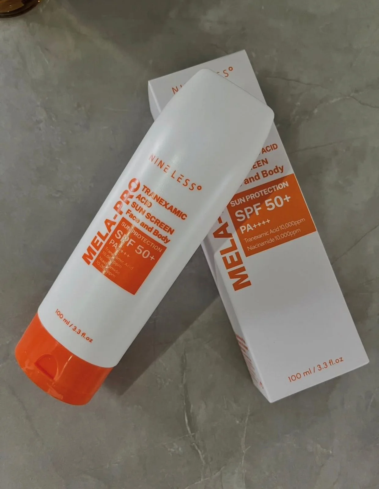 Nineless Tranexamic Acid Melapro Sun Screen SPF 50+ PA++++ 2