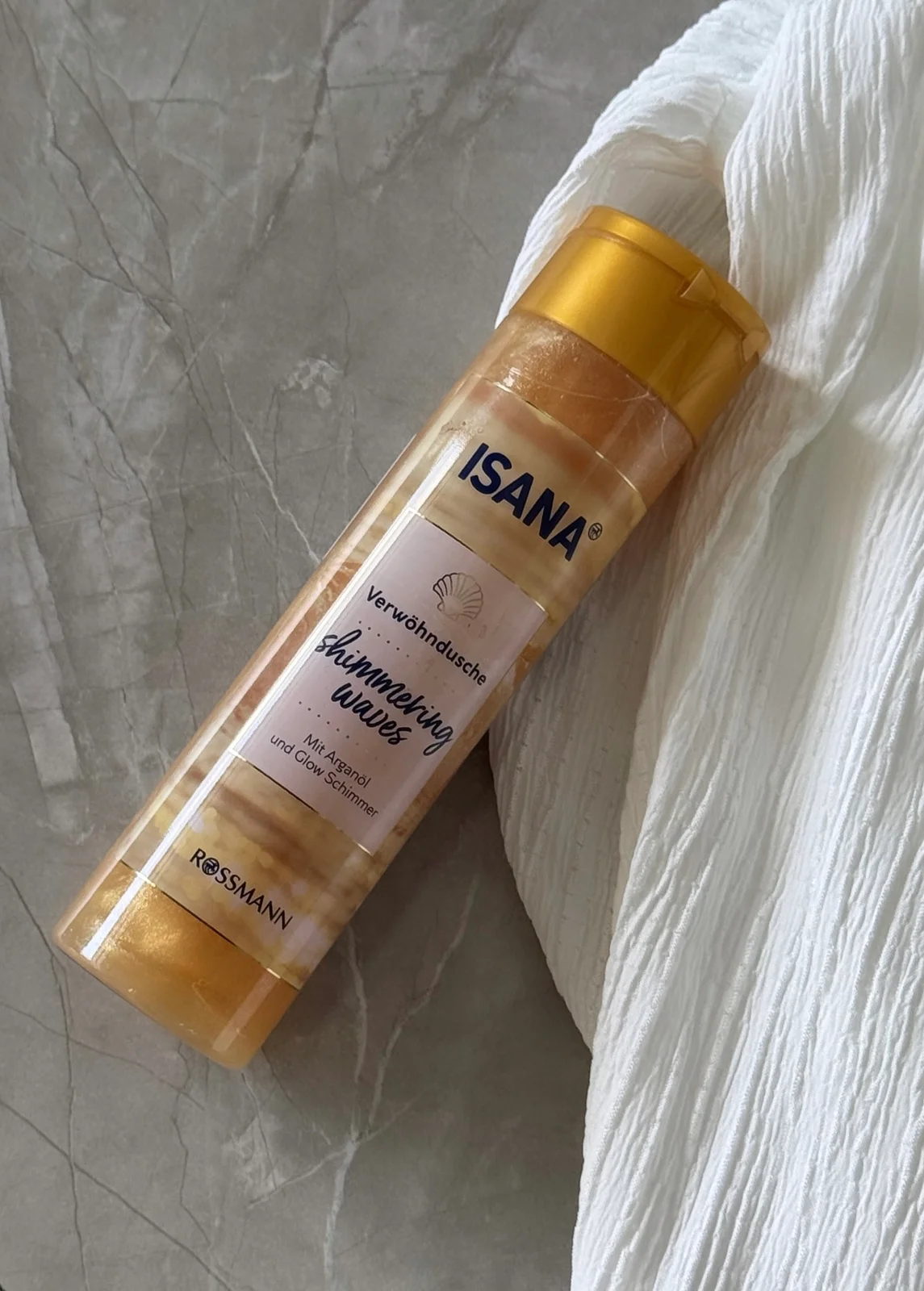 ISANA Shimmering Waves – Gel de ducha con brillo